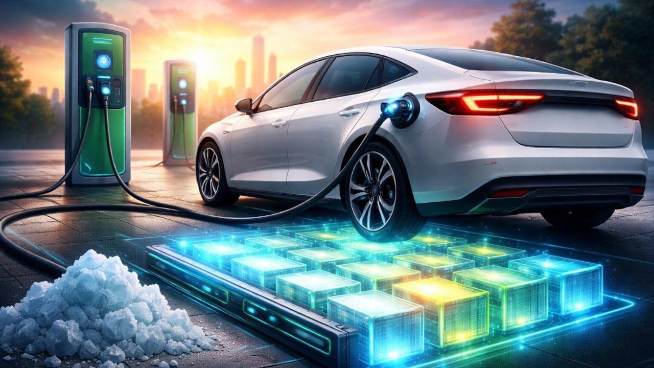 Delhi Electric Vehicle Policy 2026 - EV battery and hybrid car incentives. Image: Business Today