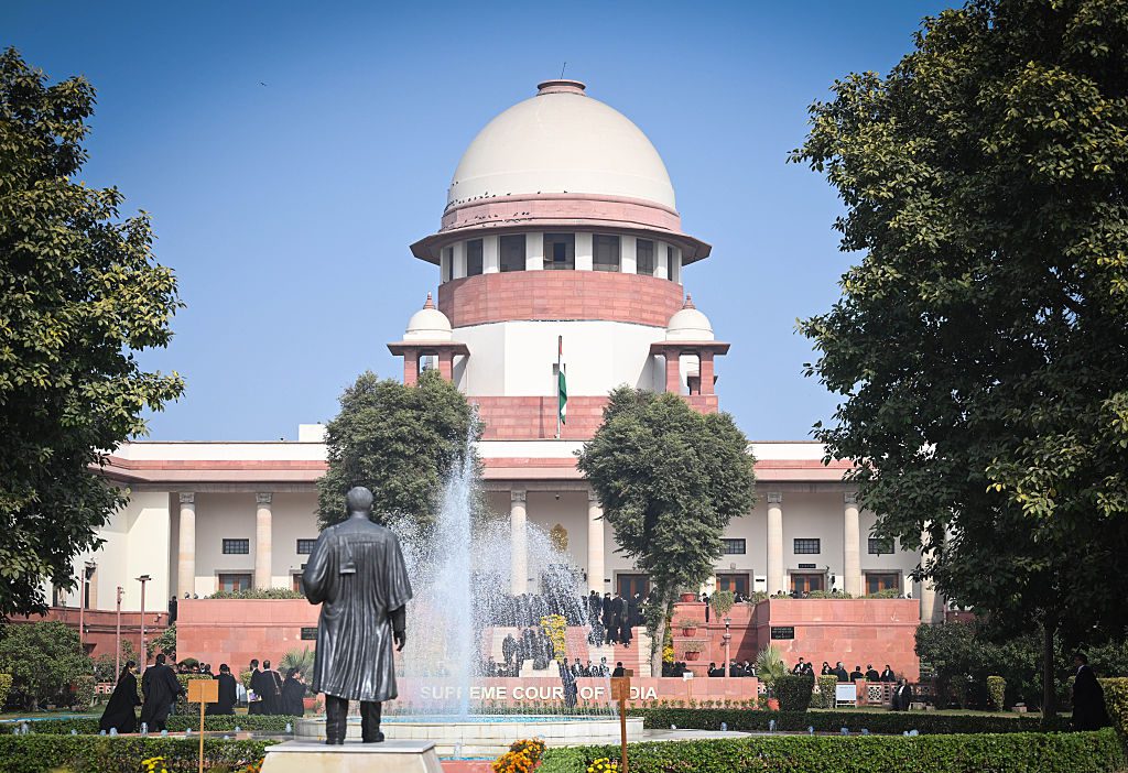 Supreme Court of India building - stock witnesses concern
