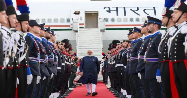 PM Modi arrives in Rome for India-Italy Special Strategic Partnership talks