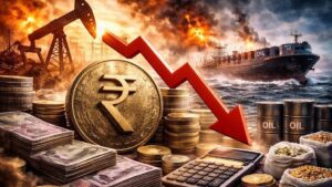 Rupee Breaches 95/USD: 4-Year Low, FPI Exodus & RBI Intervention Explained — CLAT 2027