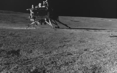 Chandrayaan-3 Vikram lander on the lunar surface after the hop manoeuvre