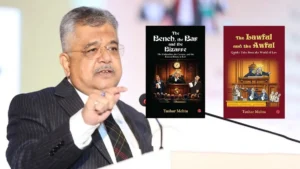 Strength of Democracy Lies in Institutional Balance — Amit Shah at Tushar Mehta Book Launch (CLAT 2027)