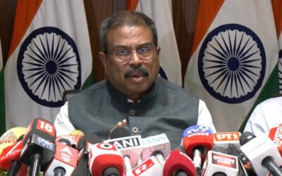 Union Education Minister at press briefing on NEET-UG computer-based test transition