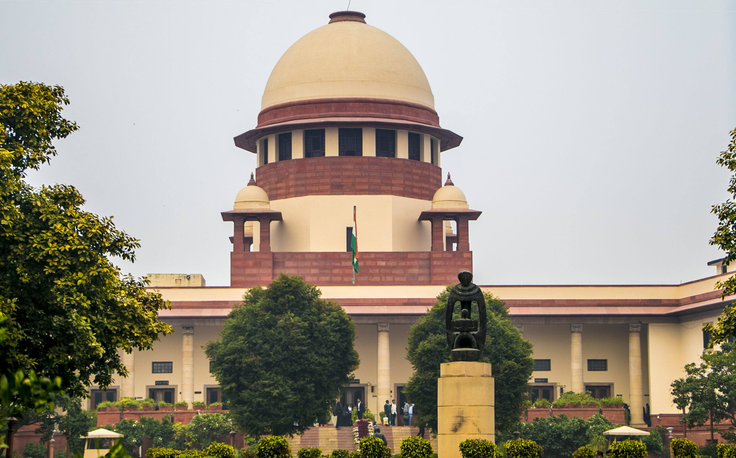 Supreme Court of India building exterior view