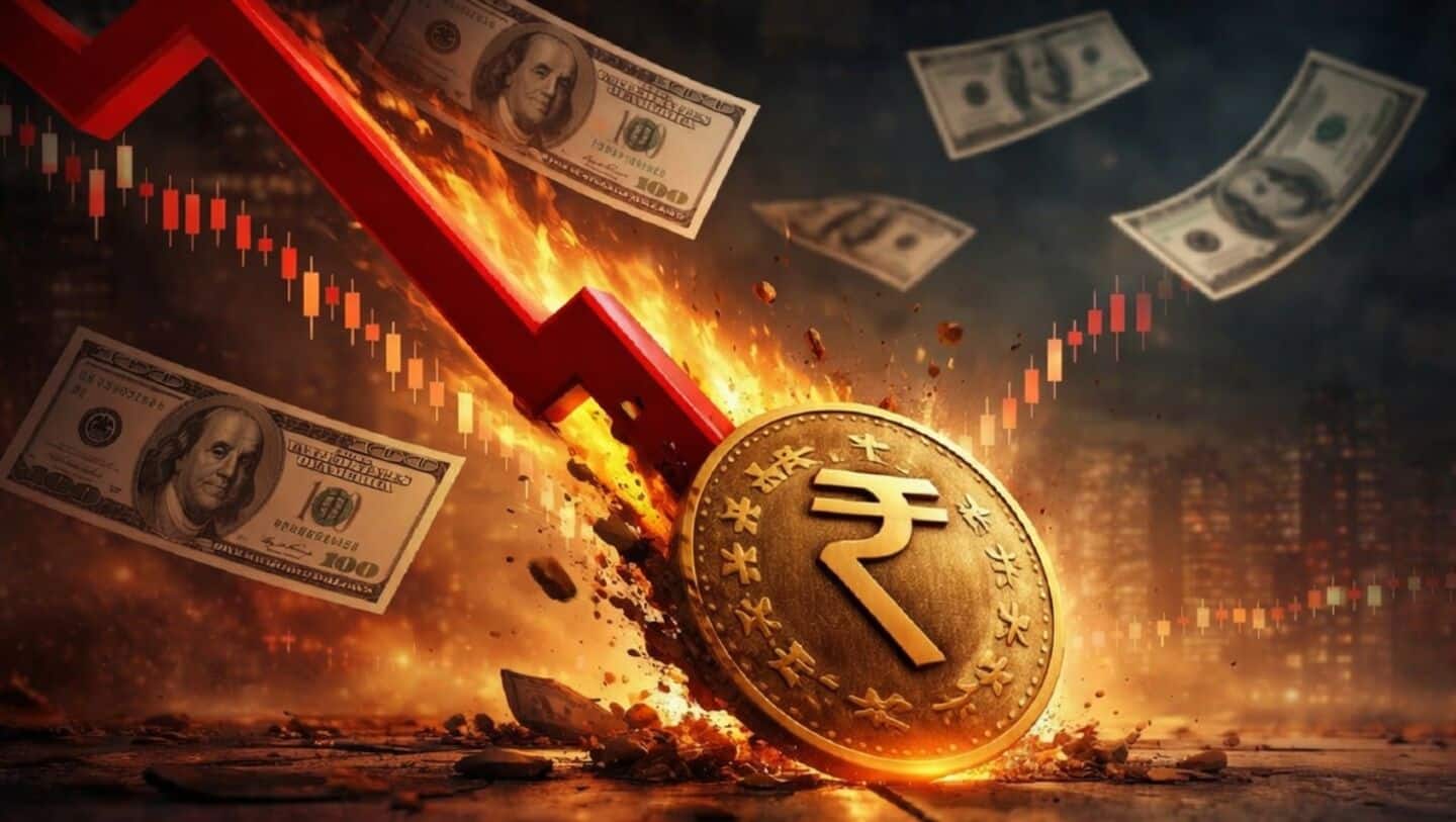 Rupee record low against US dollar