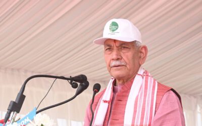 J&K Lieutenant Governor leading anti-drug padayatra in Pulwama