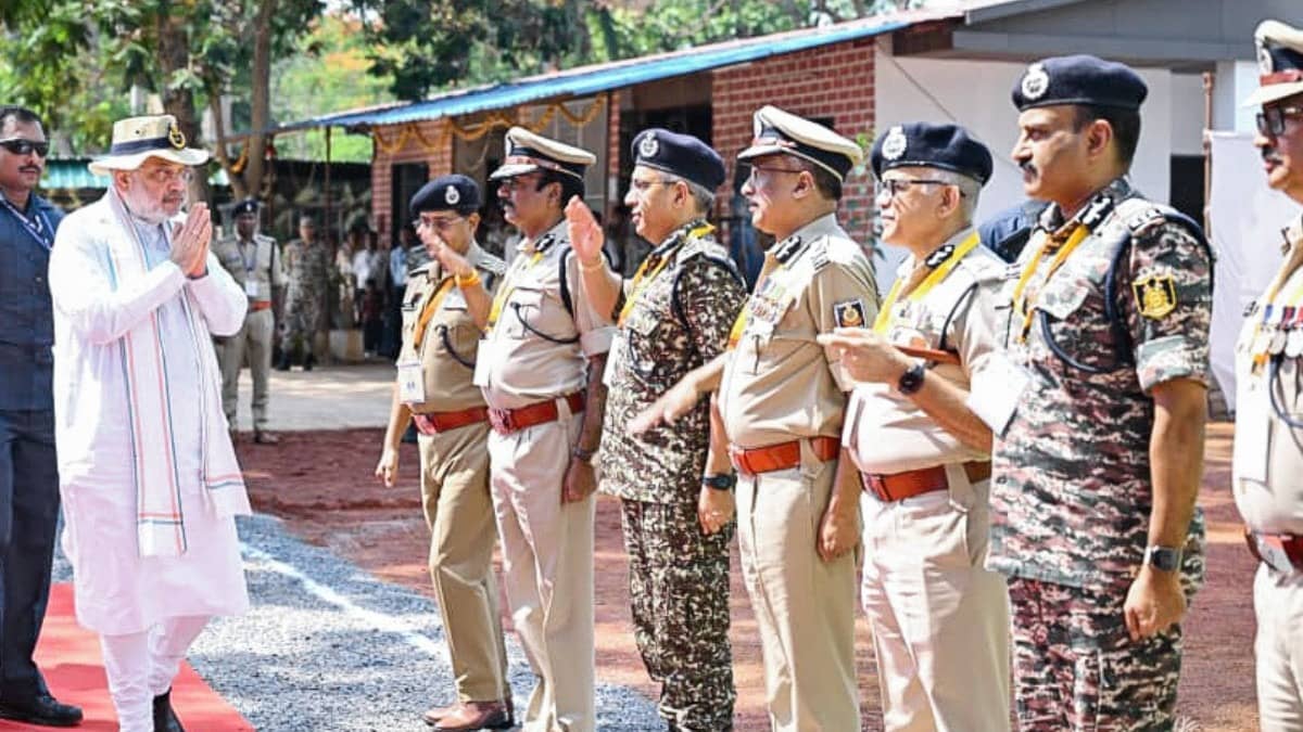 India Naxal free Bastar Home Minister Amit Shah CAPF camps May 2026