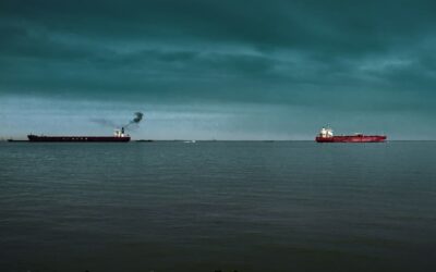 Oil tanker carrying Russian crude near loading port