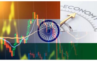 Indian economy growth chart and currency