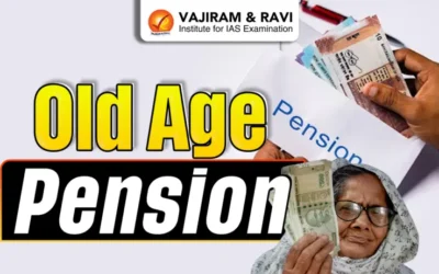 Elderly hands holding currency notes