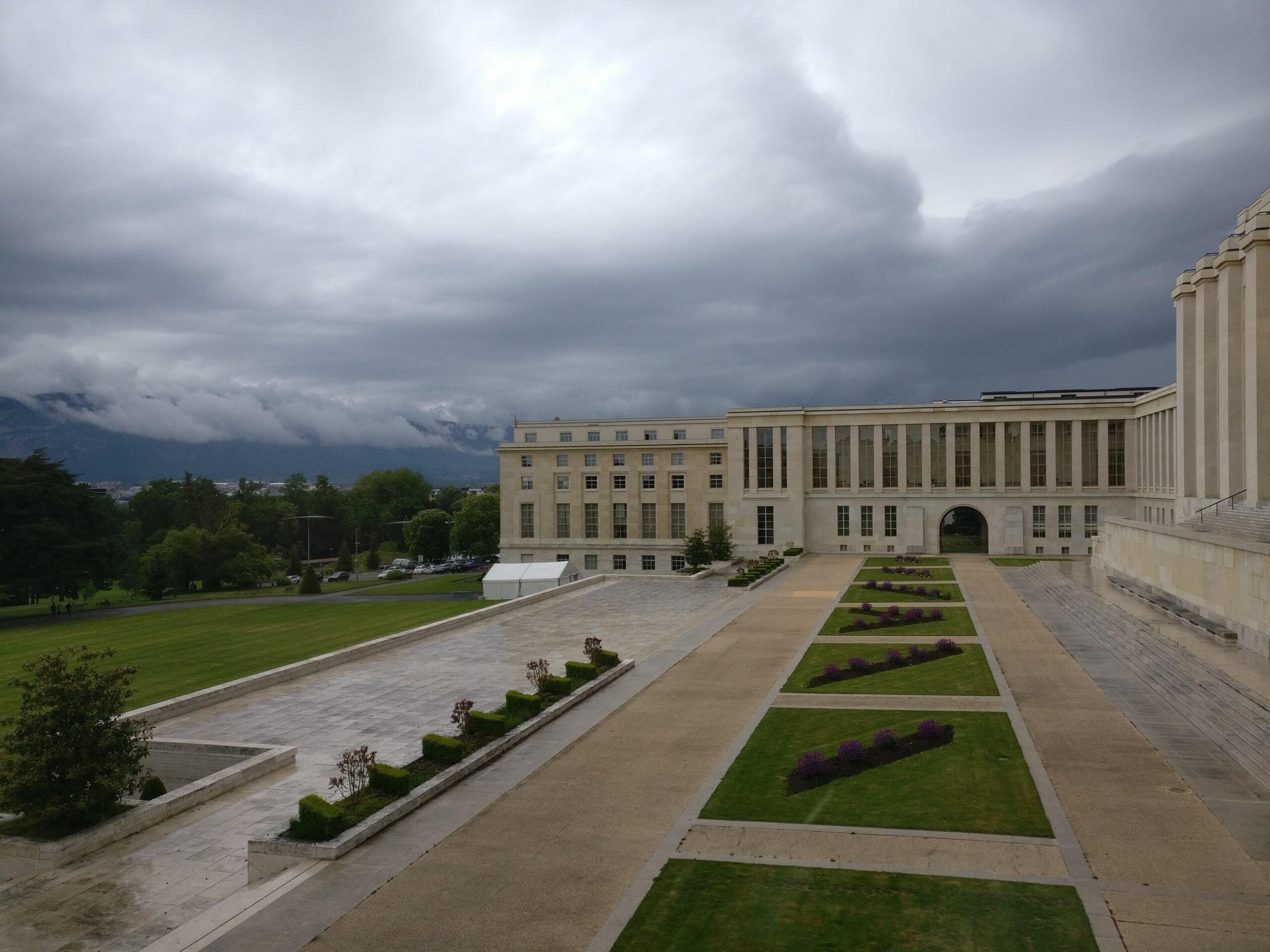 Palais des Nations in Geneva, venue of the World Health Assembly