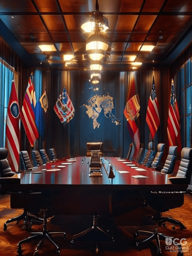 International diplomatic meeting and bilateral talks