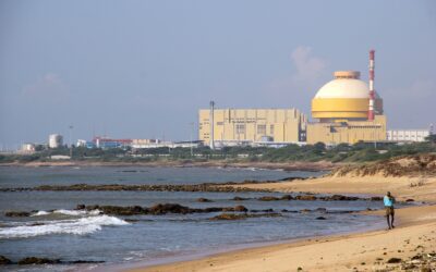 The Kudankulam Nuclear Power Plant in Tamil Nadu, representing India's nuclear power sector now opening to private participation