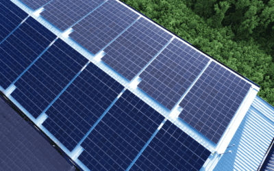 Solar panels installed on residential rooftops under government scheme