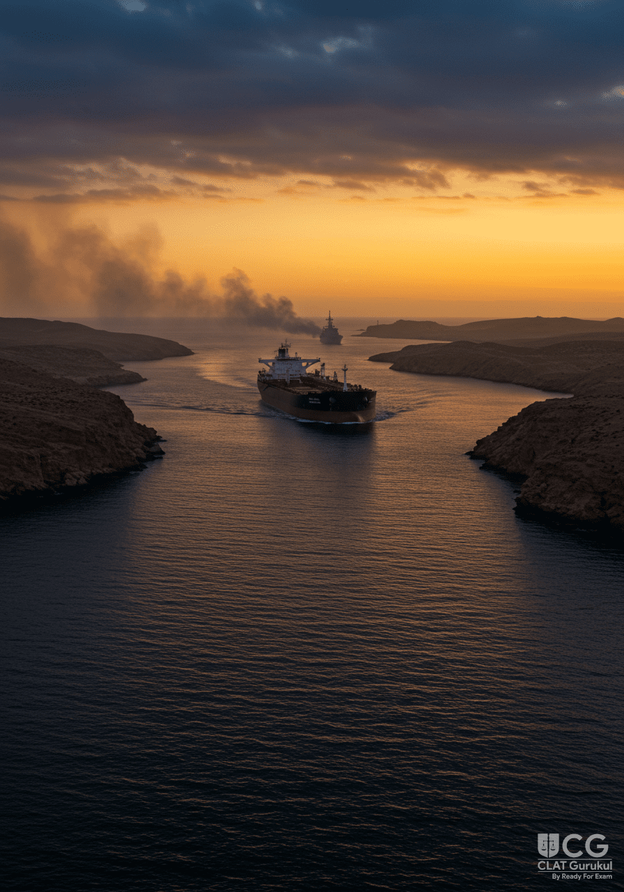Strait of Hormuz oil tanker chokepoint