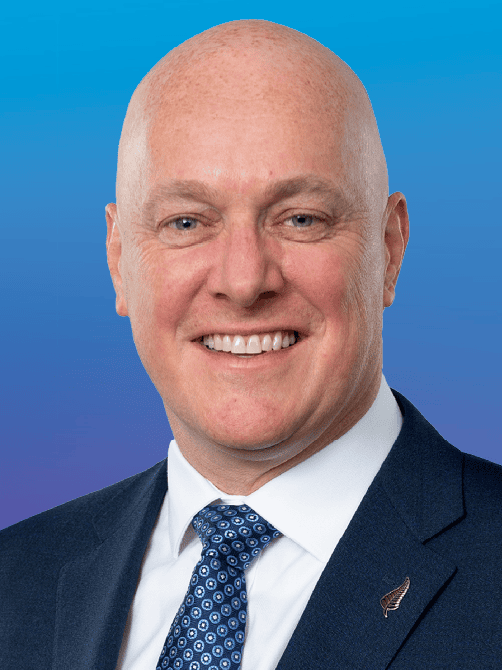 Portrait of the Prime Minister of New Zealand