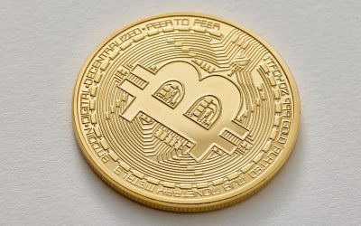 Representation of digital cryptocurrency coins