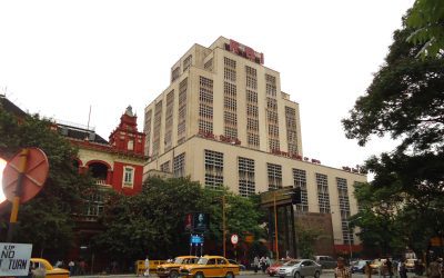 The Reserve Bank of India headquarters tower building in Mumbai