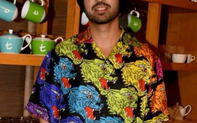 Actor Diljit Dosanjh, who portrays the activist in the film, at a public event