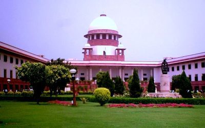 The Supreme Court of India building in New Delhi