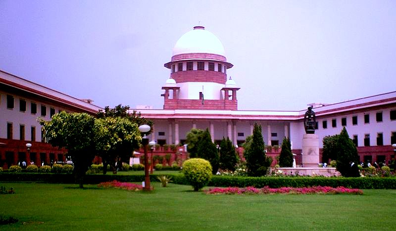 The Supreme Court of India building in New Delhi