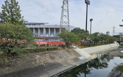 Mizuho Athletic Stadium in Nagoya during the 2026 Asian Games