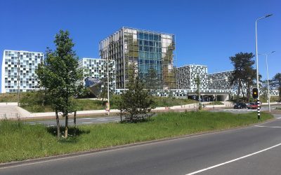 International Criminal Court building in The Hague