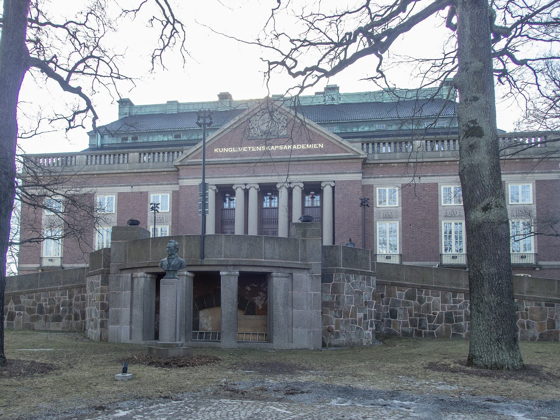 Main building of the Royal Swedish Academy of Sciences in Stockholm