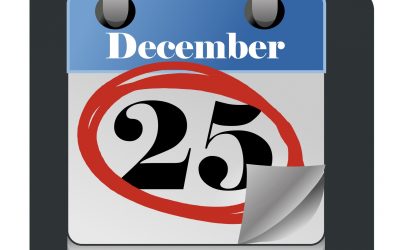 A tear-off calendar sheet showing the date 25