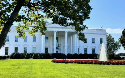 White House North Lawn Washington DC