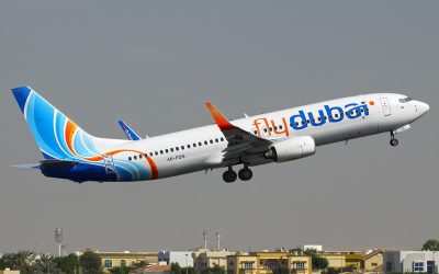 FlyDubai Boeing 737-800 aircraft