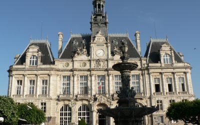 The town hall of Limoges, France