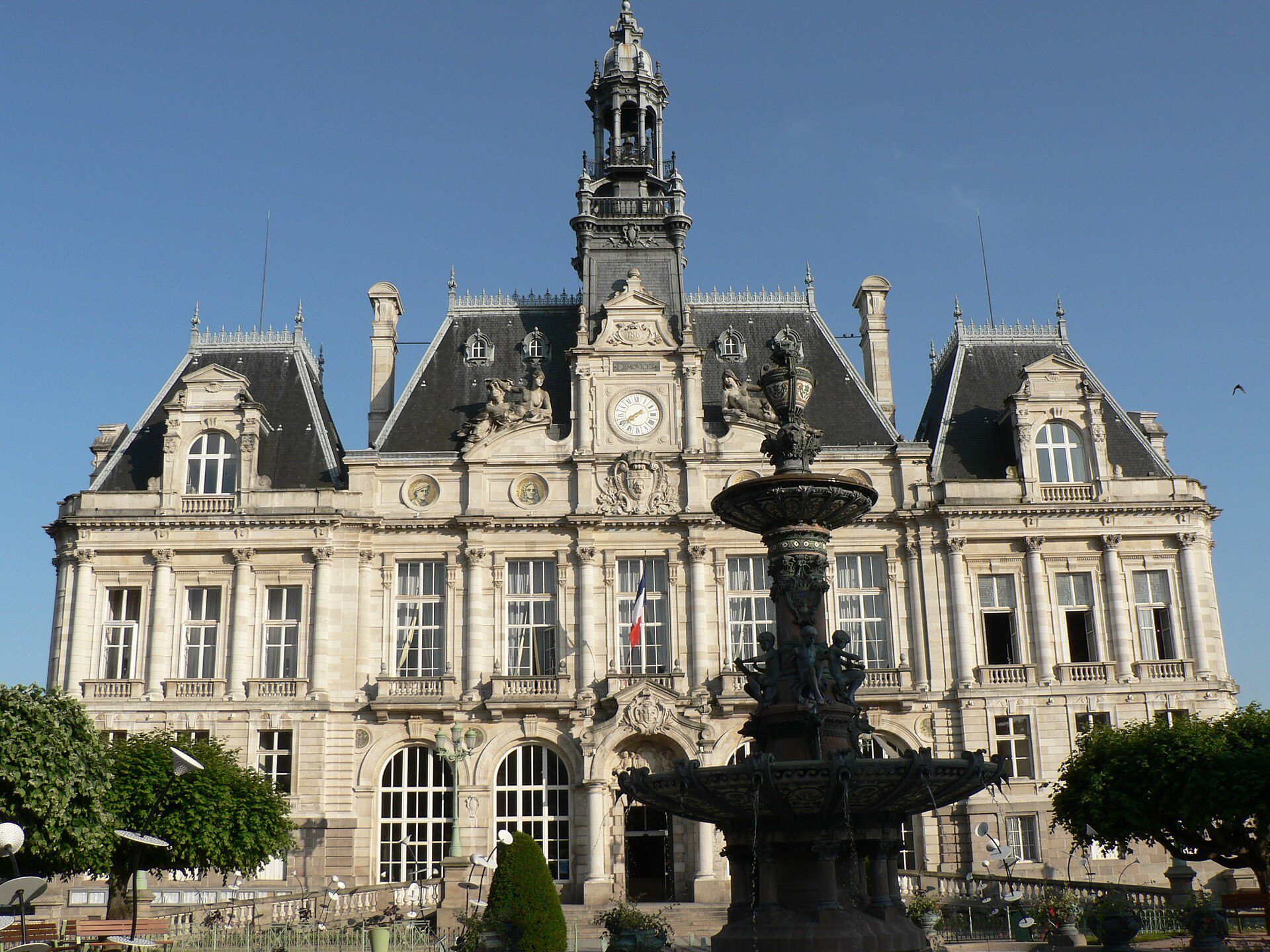 The town hall of Limoges, France