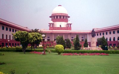 Supreme Court of India building in New Delhi