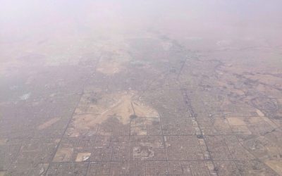 Aerial view of King Khalid International Airport near Riyadh (file photo)