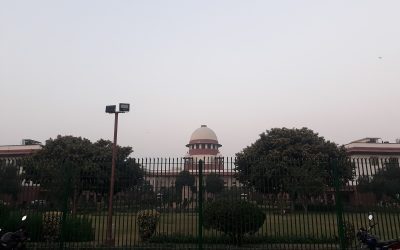 Supreme Court of India building in New Delhi