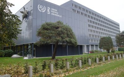 Headquarters building of the Universal Postal Union in Berne, Switzerland