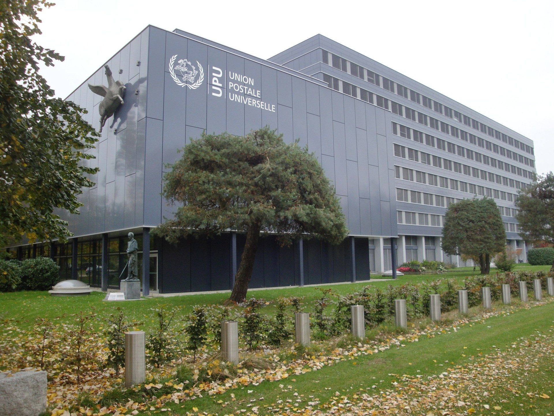 Headquarters building of the Universal Postal Union in Berne, Switzerland
